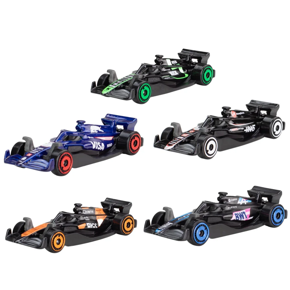 Hot Wheels Formula 1 2024 Vehicle 5 Pack Image 1
