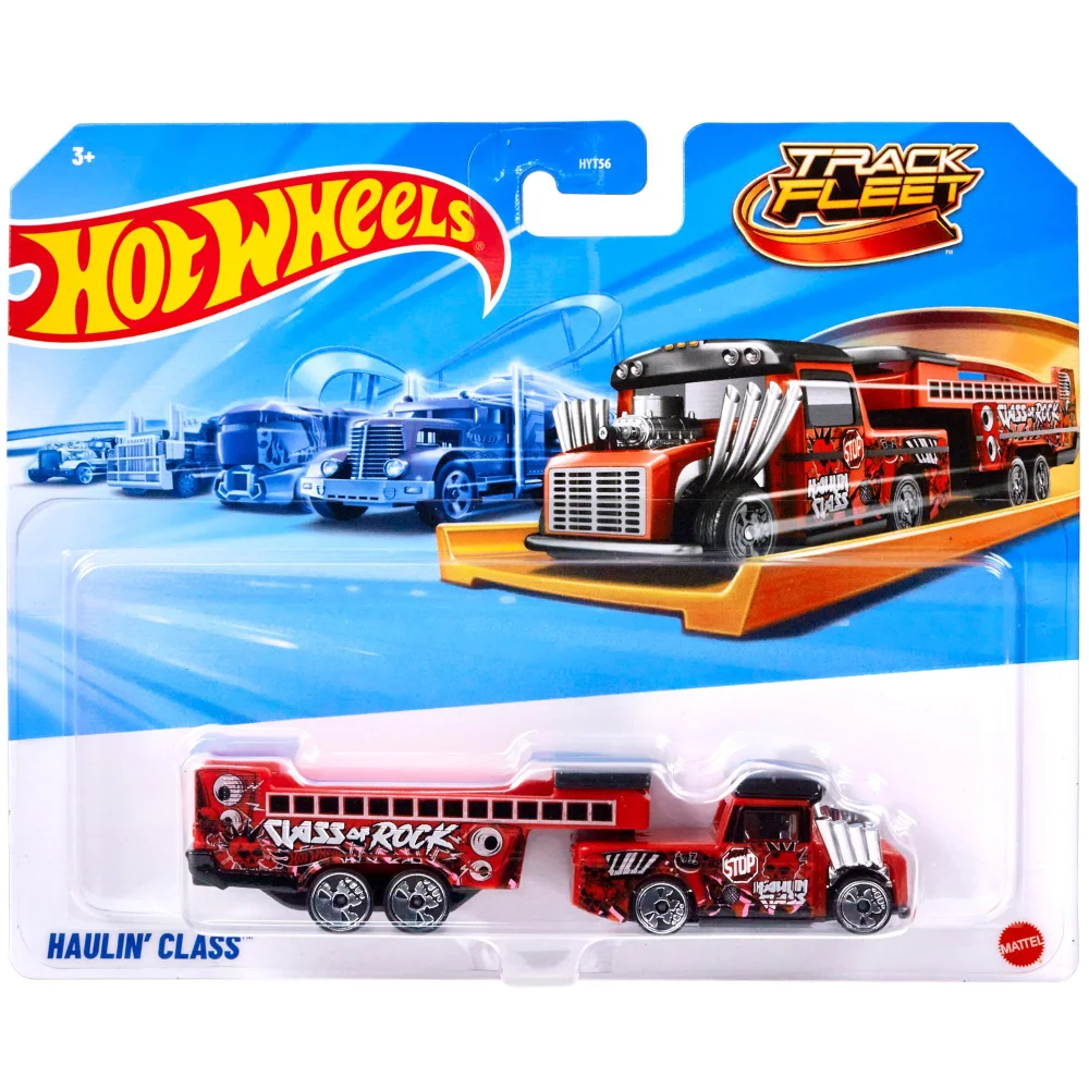Hot Wheels Haulin' Class Track Fleet Vehicle Image 1