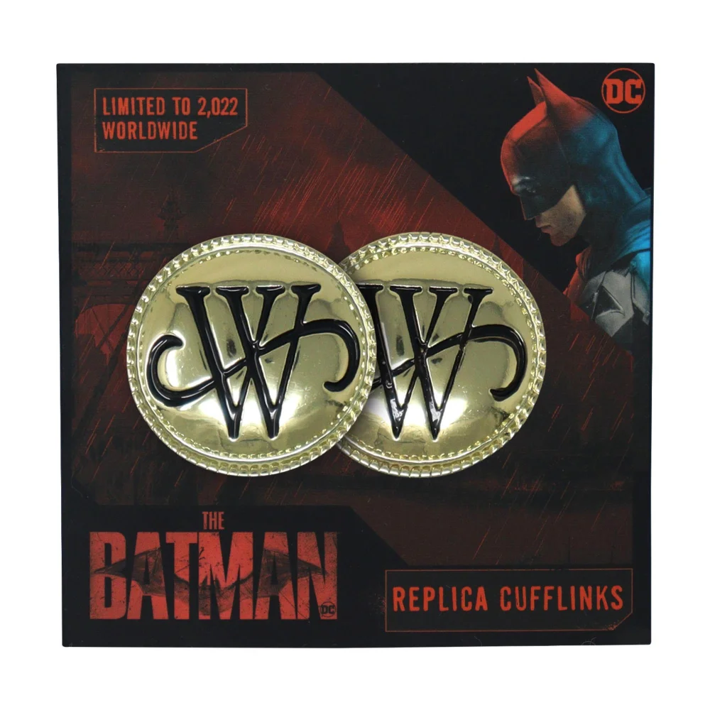DC The Batman Limited Edition Replica Wayne Cufflinks Image 1
