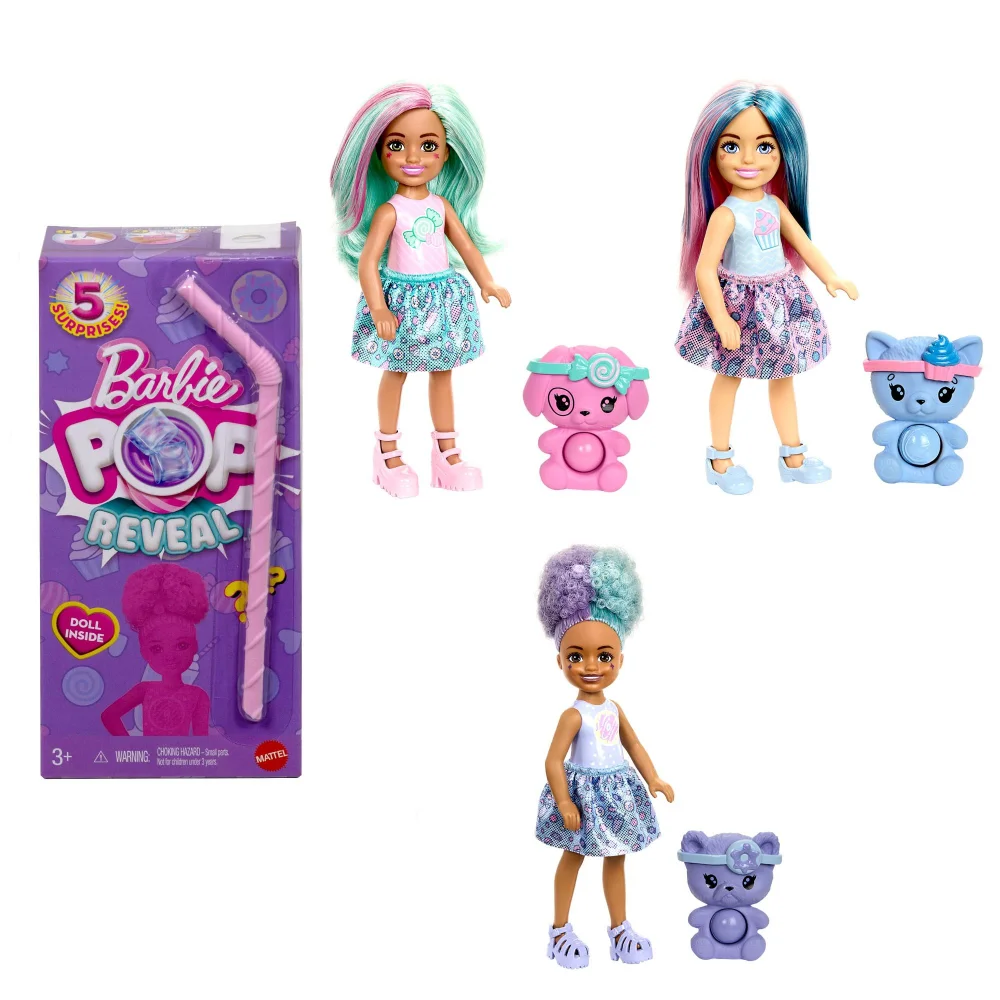 Barbie Chelsea Pop Reveal Doll (Styles Vary) Image 1