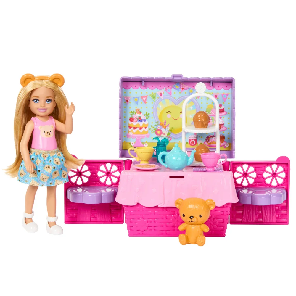 Barbie Club Chelsea Tea Party Picnic Playset Image 1