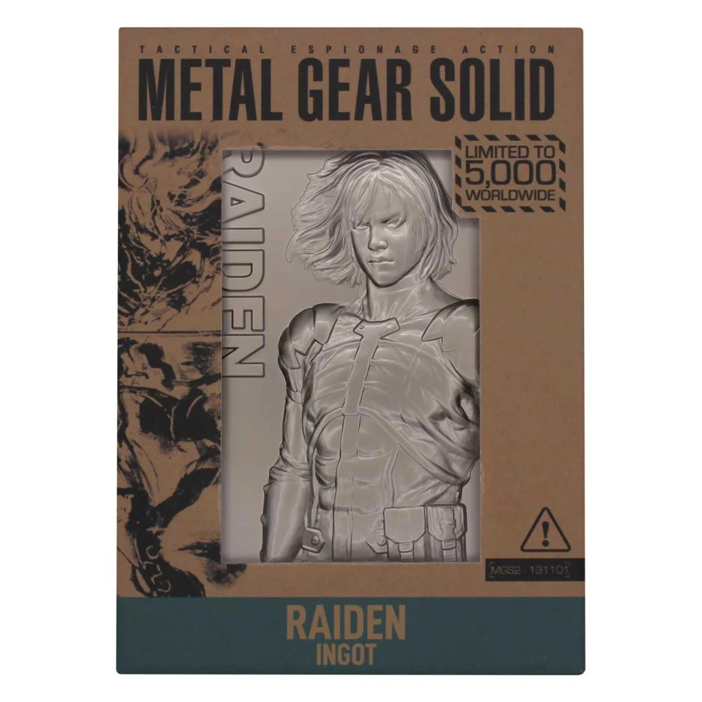 Metal Gear Solid 2 Raiden Ingot Image 1