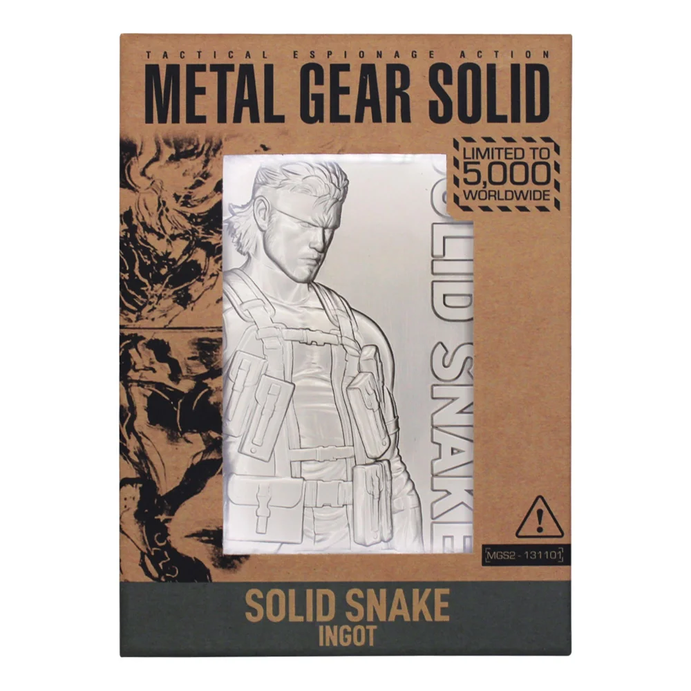 Metal Gear Solid 2 Snake Ingot Image 1