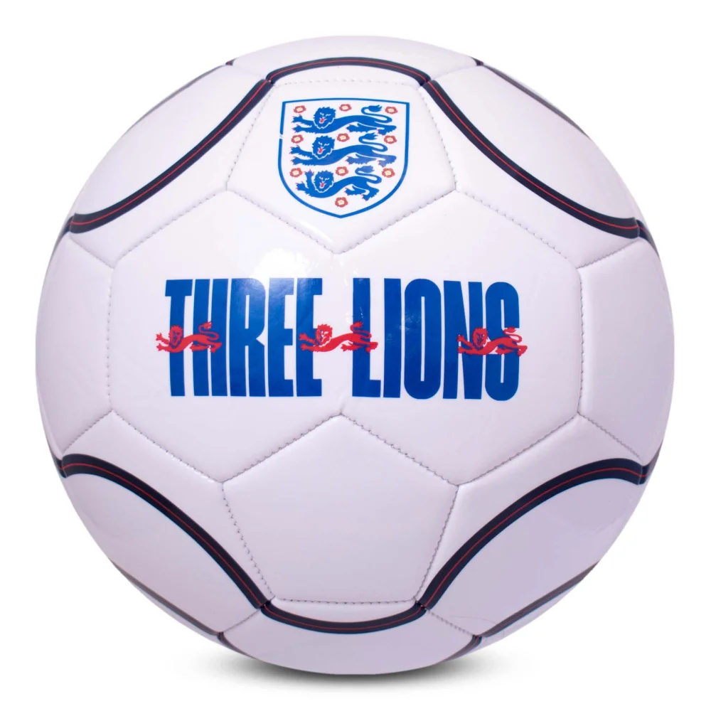 England Three Lions Size 5 Football Image 1
