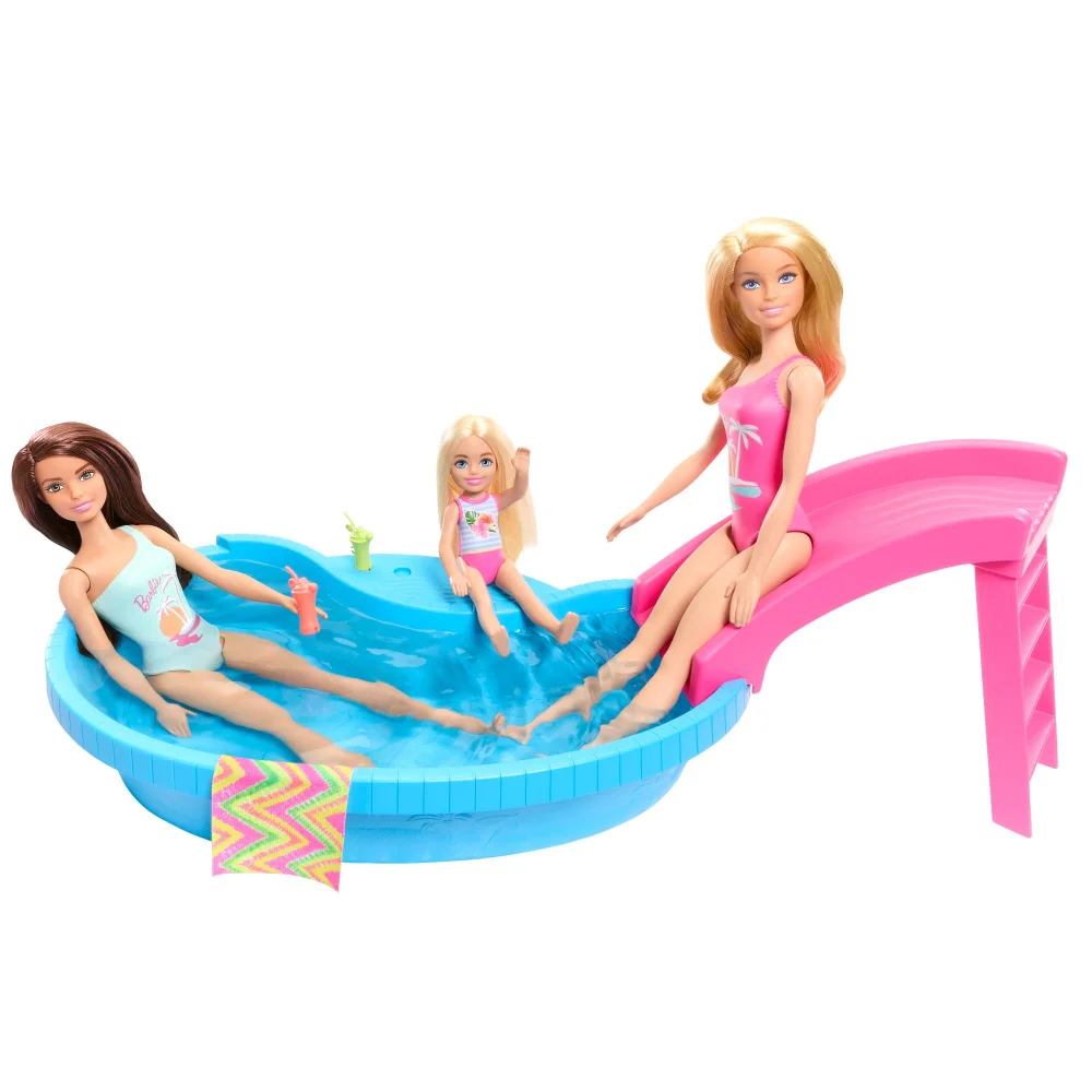 Barbie Doll and Pool Playset Image 1
