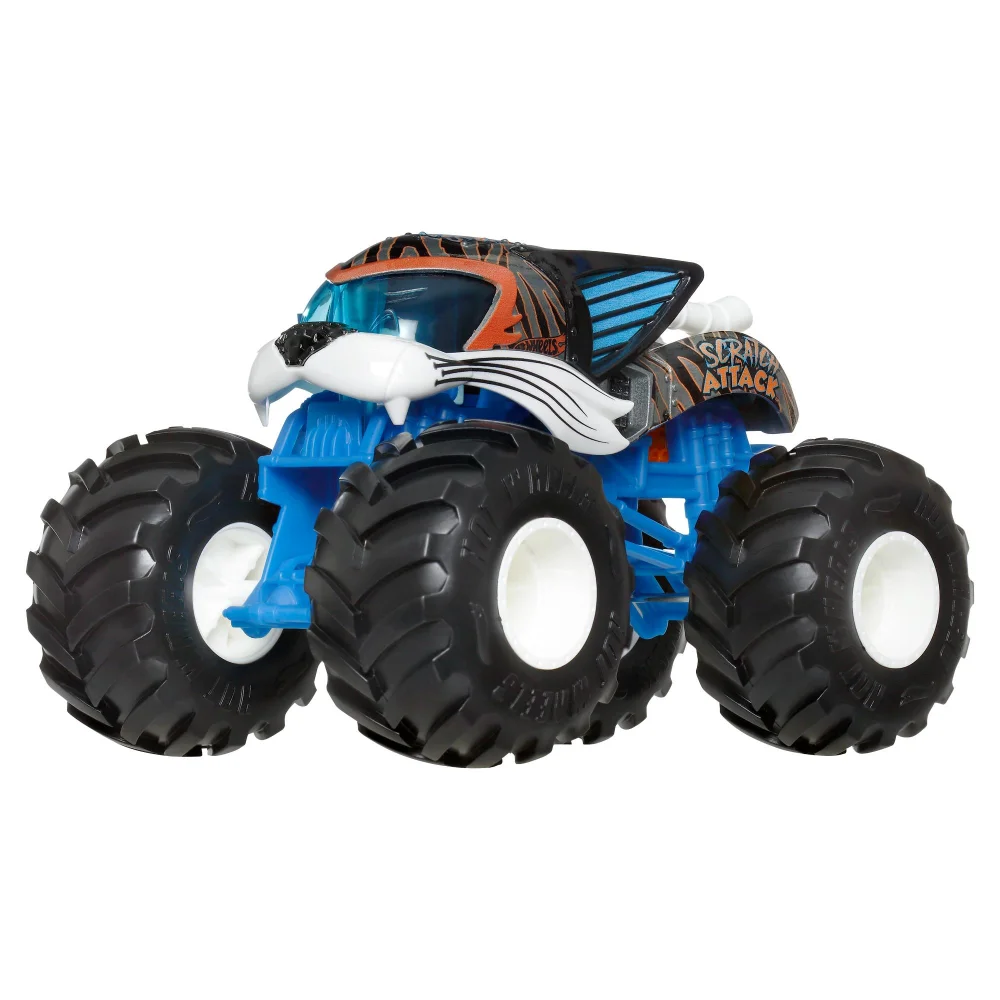 Hot Wheels Monster Trucks Scratch Attack Vehicle Image 1