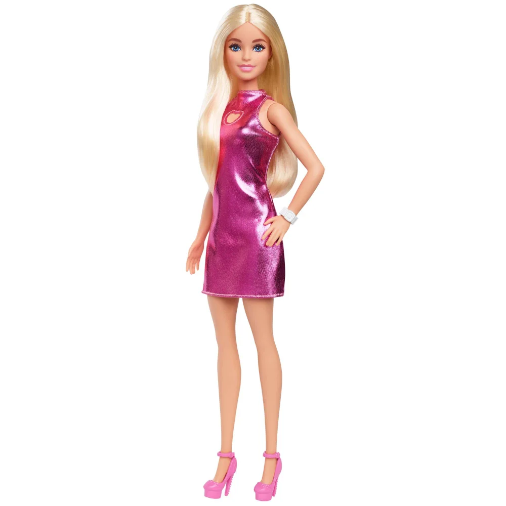 Barbie Fashionistas Pink Heart Dress Doll 230 Image 1