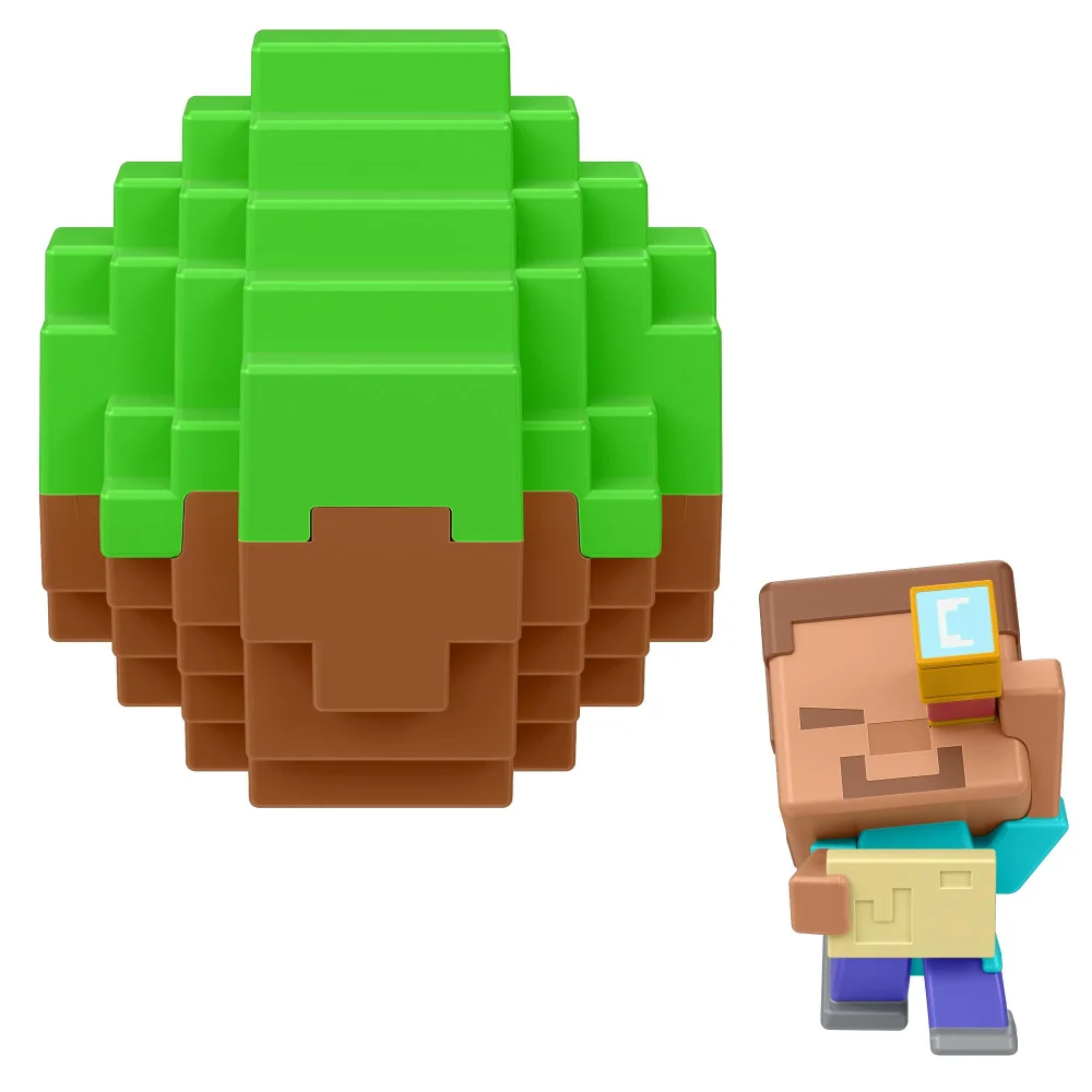 Minecraft Mini Mode Spawn Egg and Figure (Styles Vary) Image 1