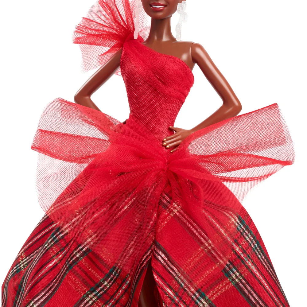 Barbie Signature Holiday 2024 Brown Hair Doll Image 1