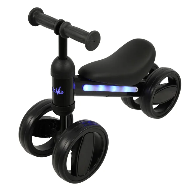 Bobble Light Up Ride On Black