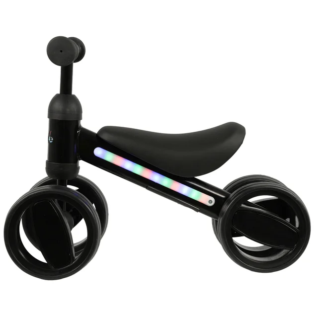 Bobble Light Up Ride On Black