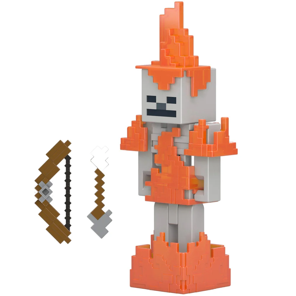 Minecraft Skeleton 8cm Figure Image 1
