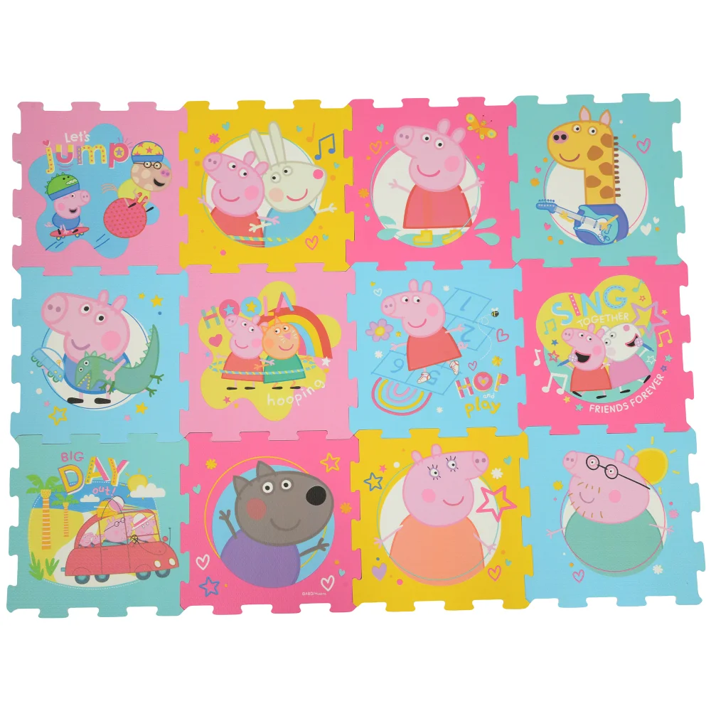 Peppa Pig Playmat 12 Pieces Image 1