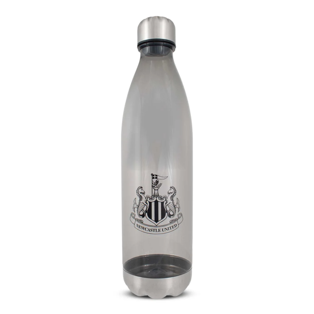 Newcastle United FC Clear 1L Water Bottle Image 1