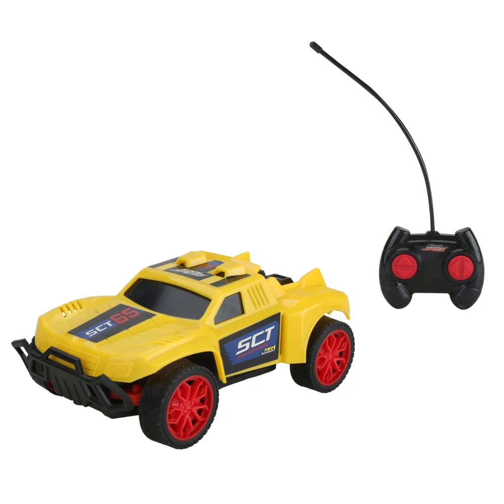 Dune Blasters Remote Control Car Yellow 1:24 Kool Speed Image 1