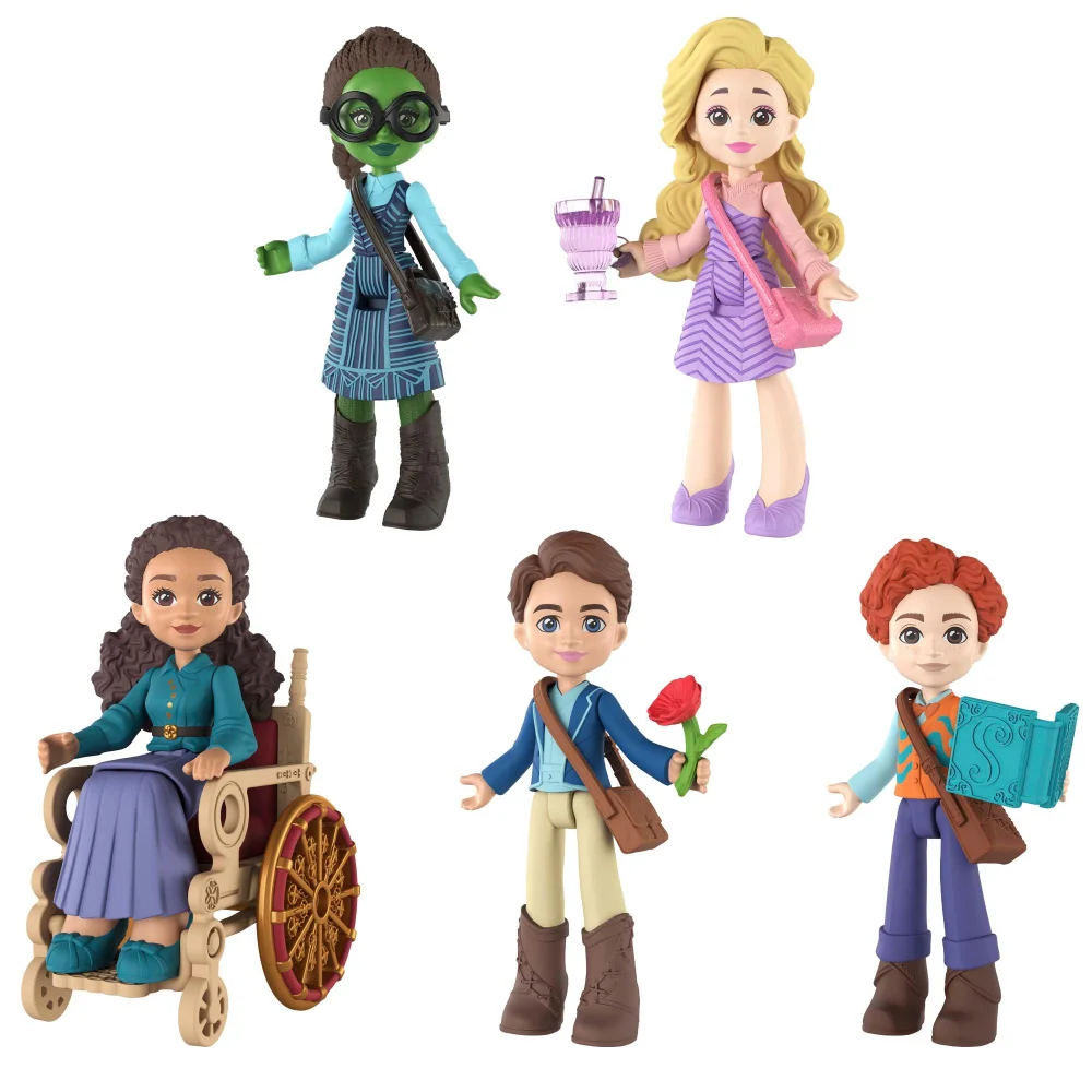 Wicked Students Of Shiz 5 Dolls Image 1