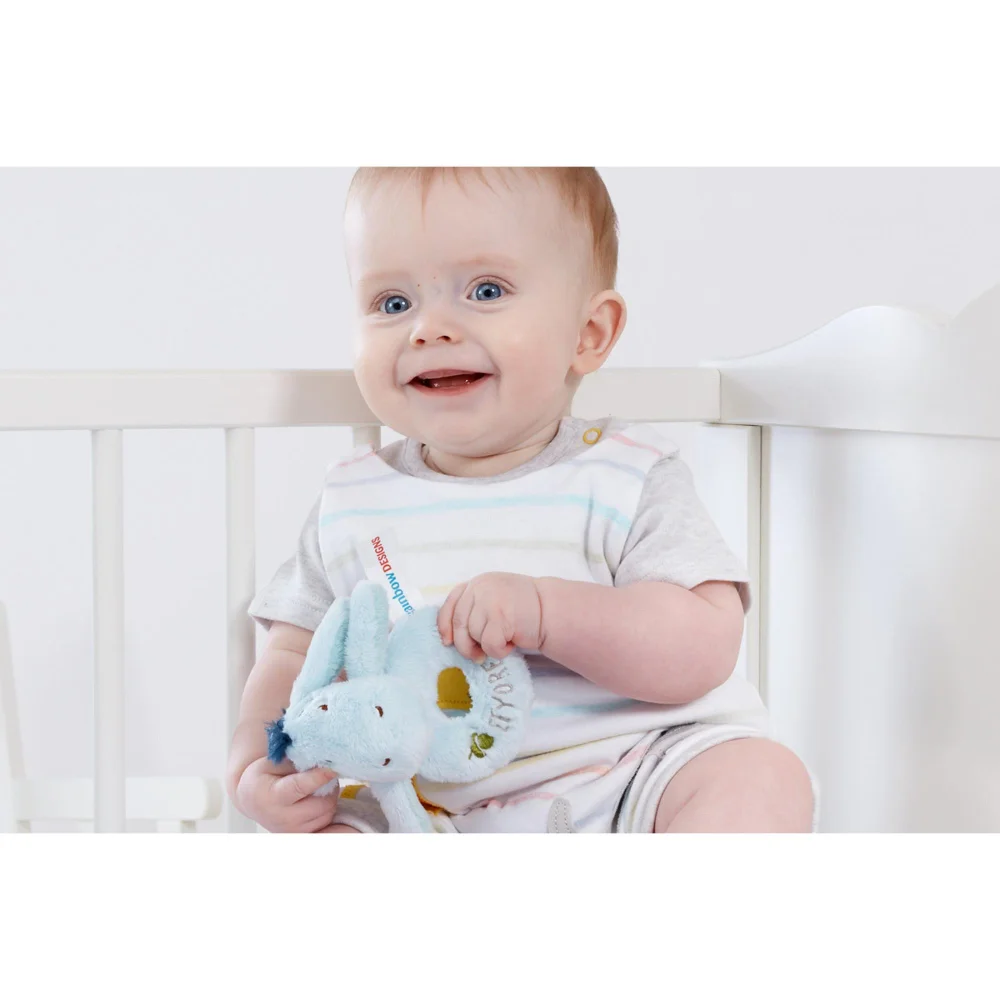 Winne the Pooh Eeyore Rattle Image 1