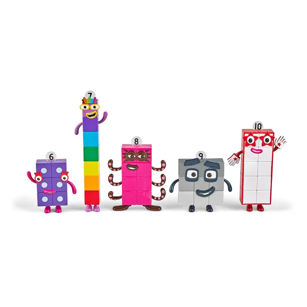 Numberblocks Friends Six to Ten Construction Set Image 1