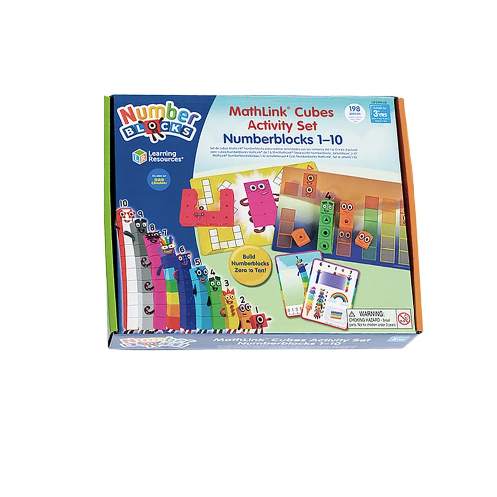 Numberblocks MathLinks 1 to 10 Cubes Construction Set Image 1