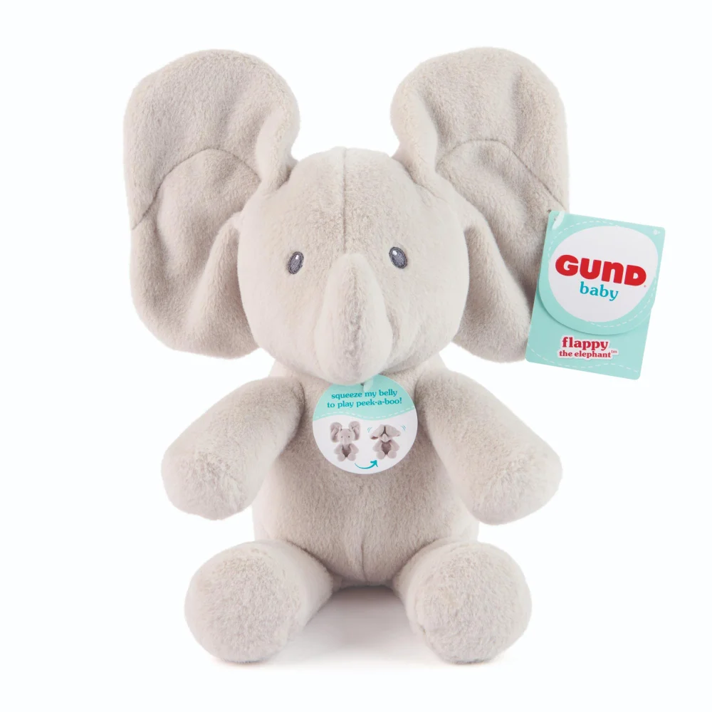 Gund Baby Flappy the Elephant Soft Toy Image 1