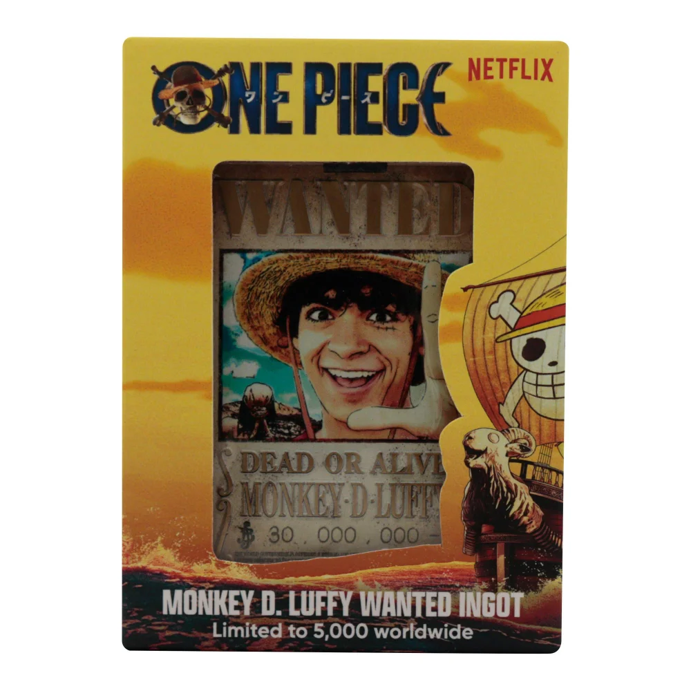 One Piece Limited Edition Wanted Poster Ingot Image 1