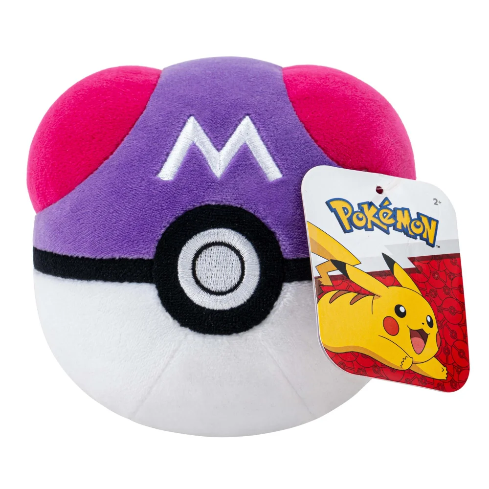Pokemon Master Ball 10cm Soft Toy Image 1
