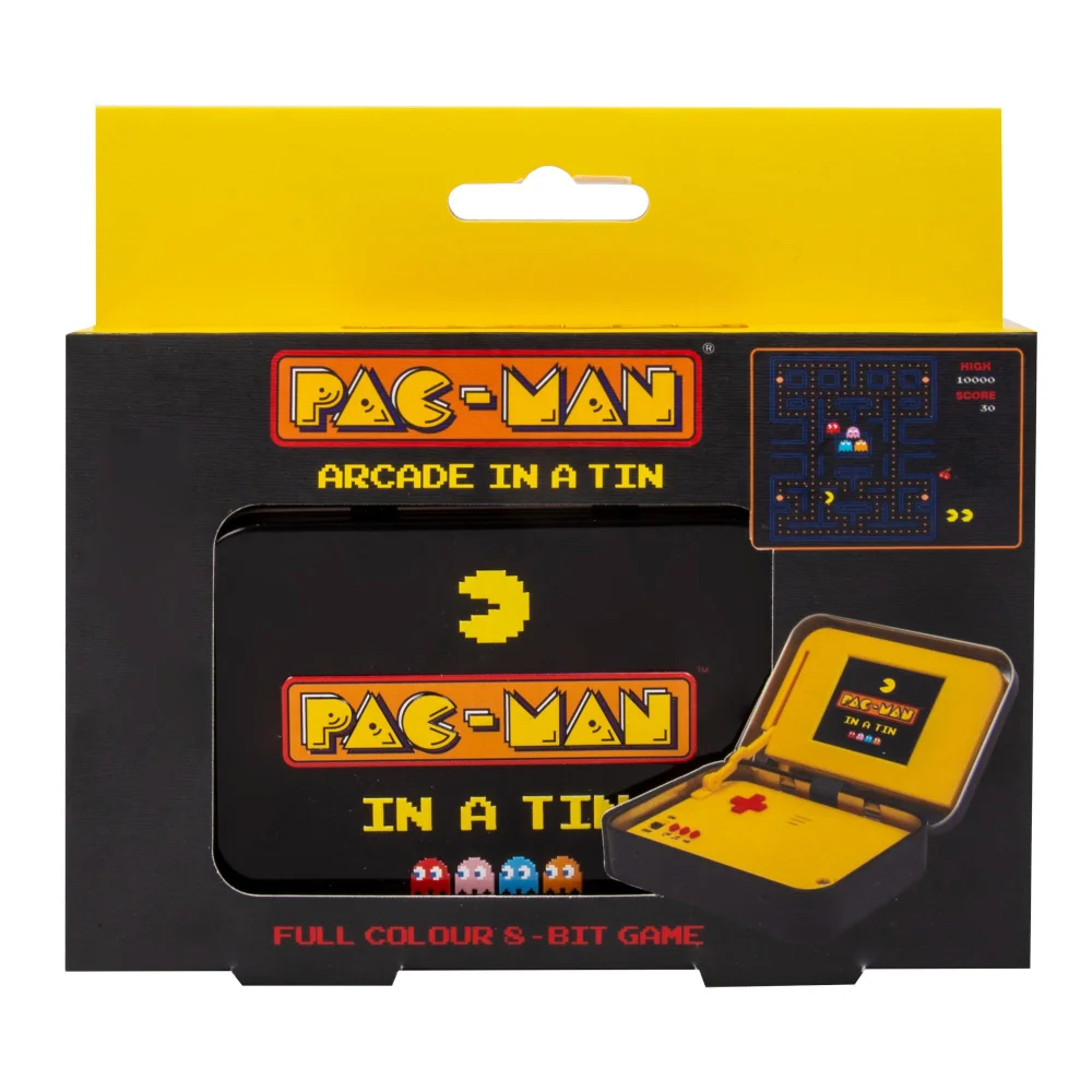 Pac-Man Arcade in a Tin Handheld Game Console Image 1