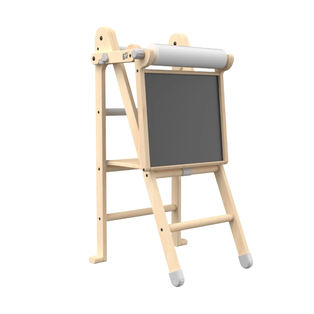 Active Tots Wooden Helper Tower and Easel Image 1