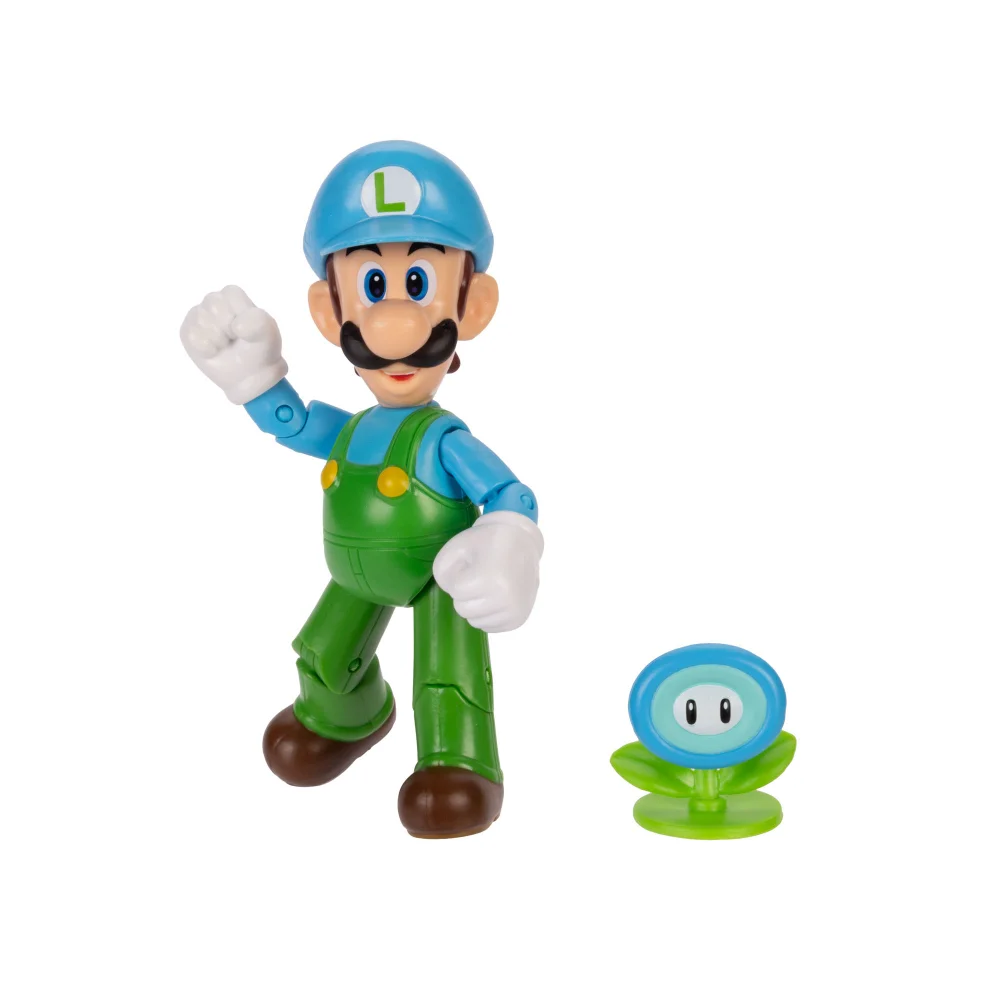 Super Mario Ice Luigi 10cm Figure Image 1
