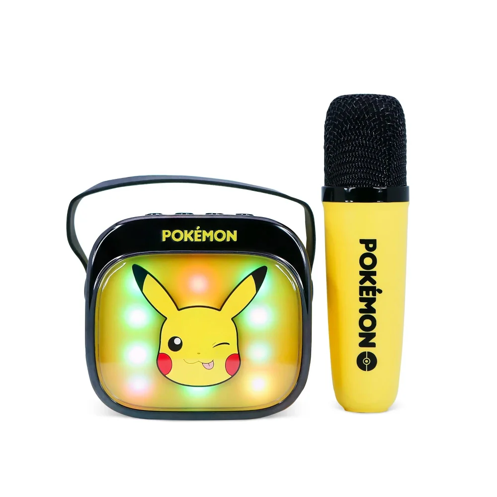 Pokemon Pikachu PopSing Light Up Wireless Karaoke Speaker with Microphone Image 1