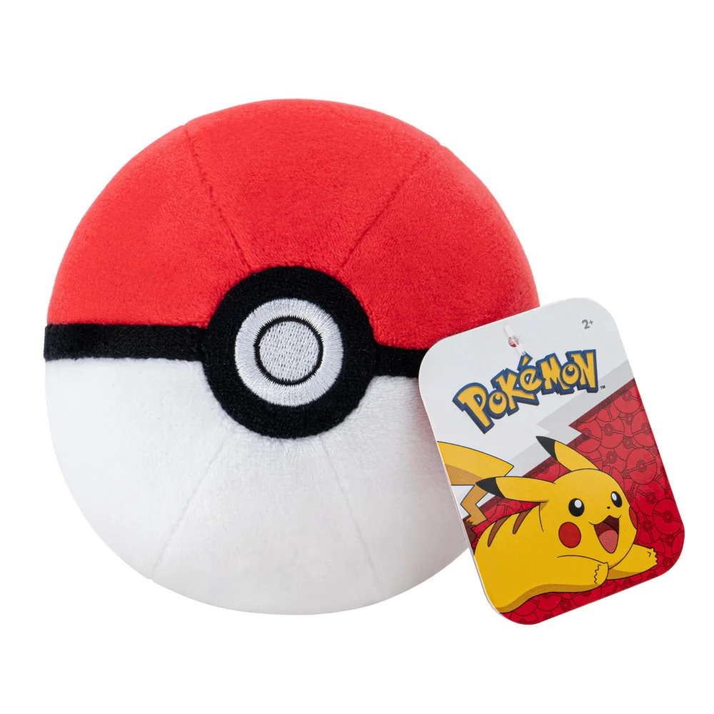 Pokemon Poke Ball 10cm Soft Toy Image 1