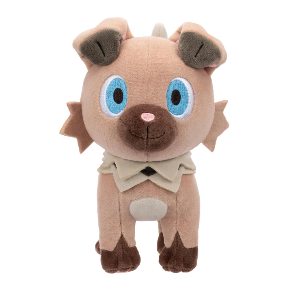 Pokemon Rockruff 20cm Soft Toy Image 1