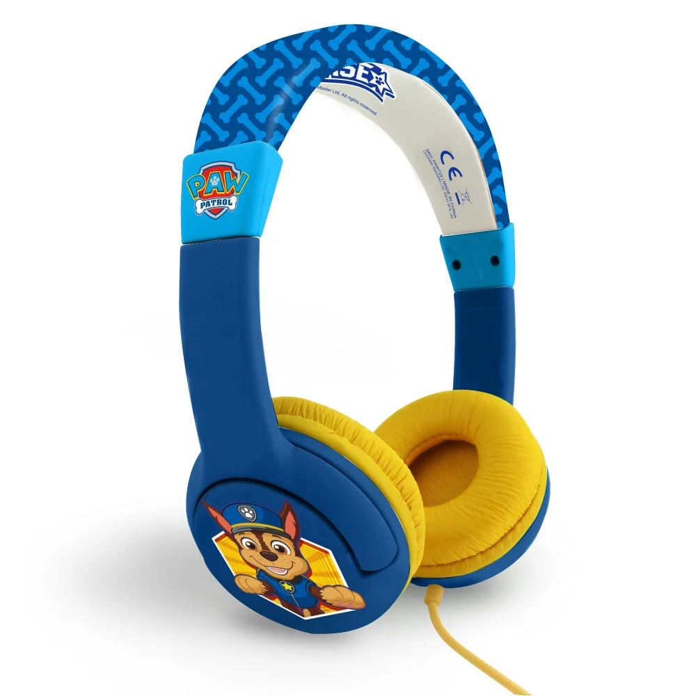Paw Patrol Chase Childrens Wired Headphones Image 1