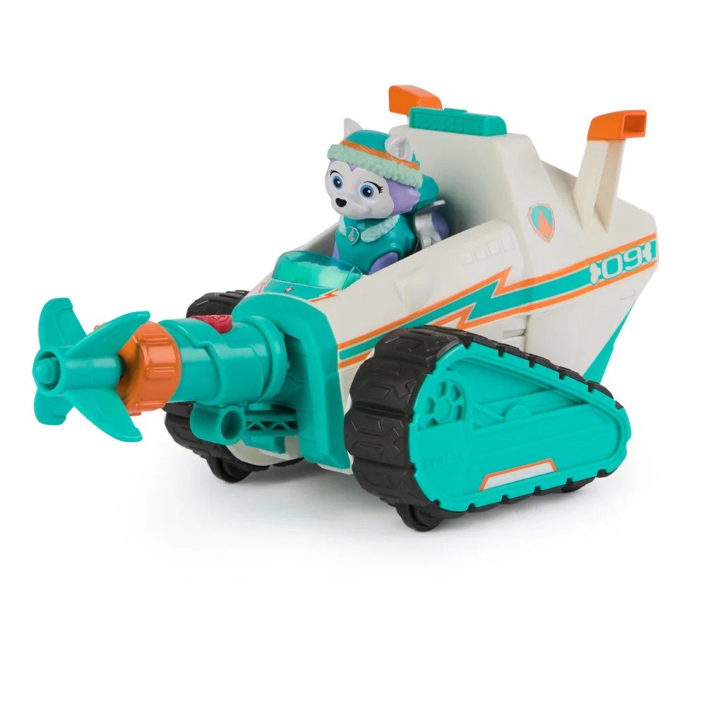 Paw Patrol Everest Deluxe Snowmobile Vehicle Image 1