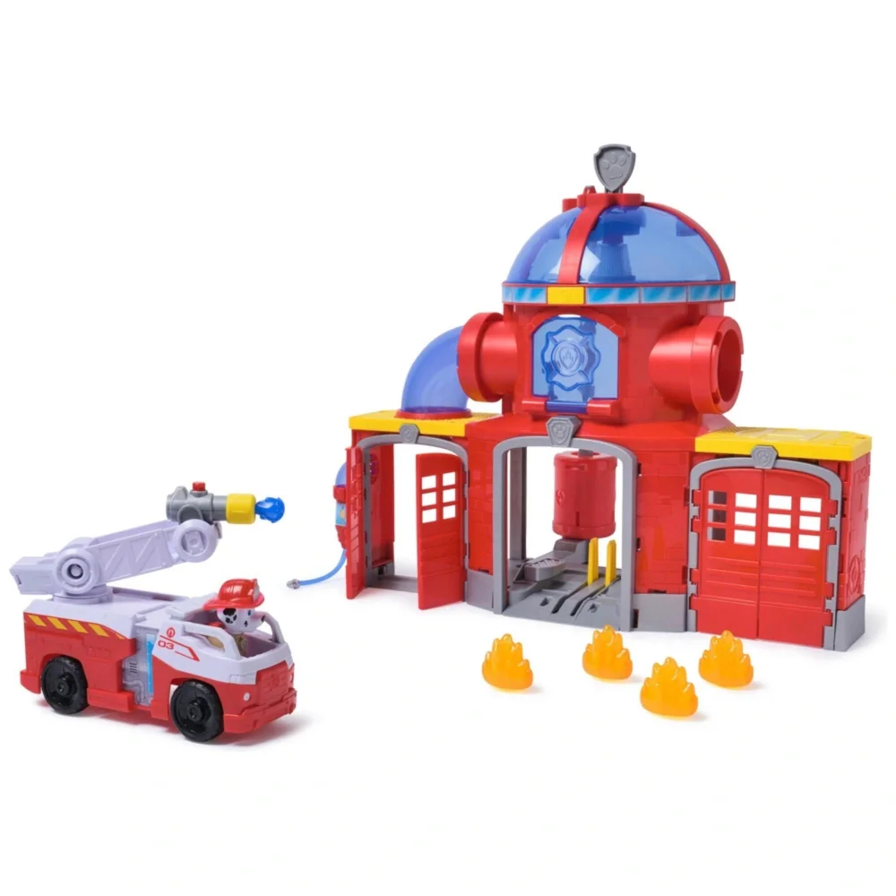 Paw Patrol Fire Rescue Command Center Playset Image 1