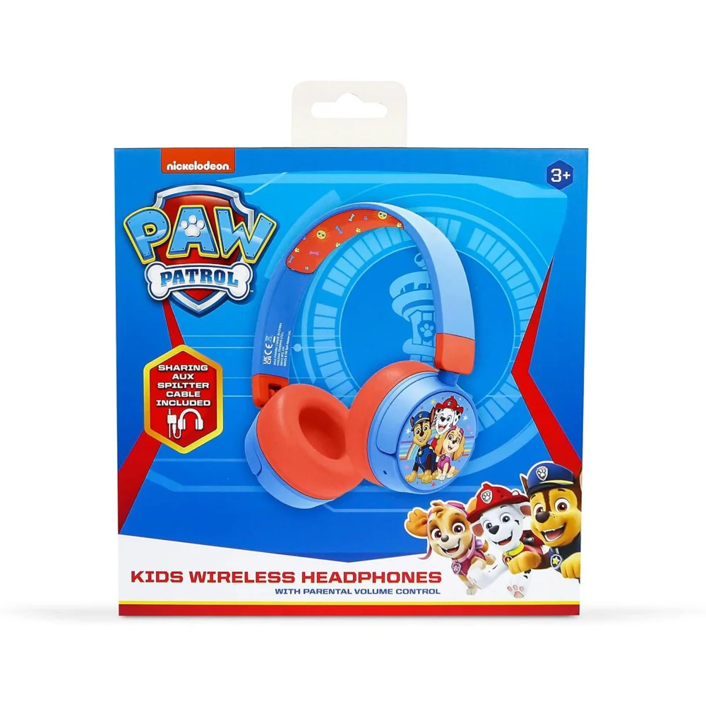 Paw Patrol Kids Wireless Headphones Image 1