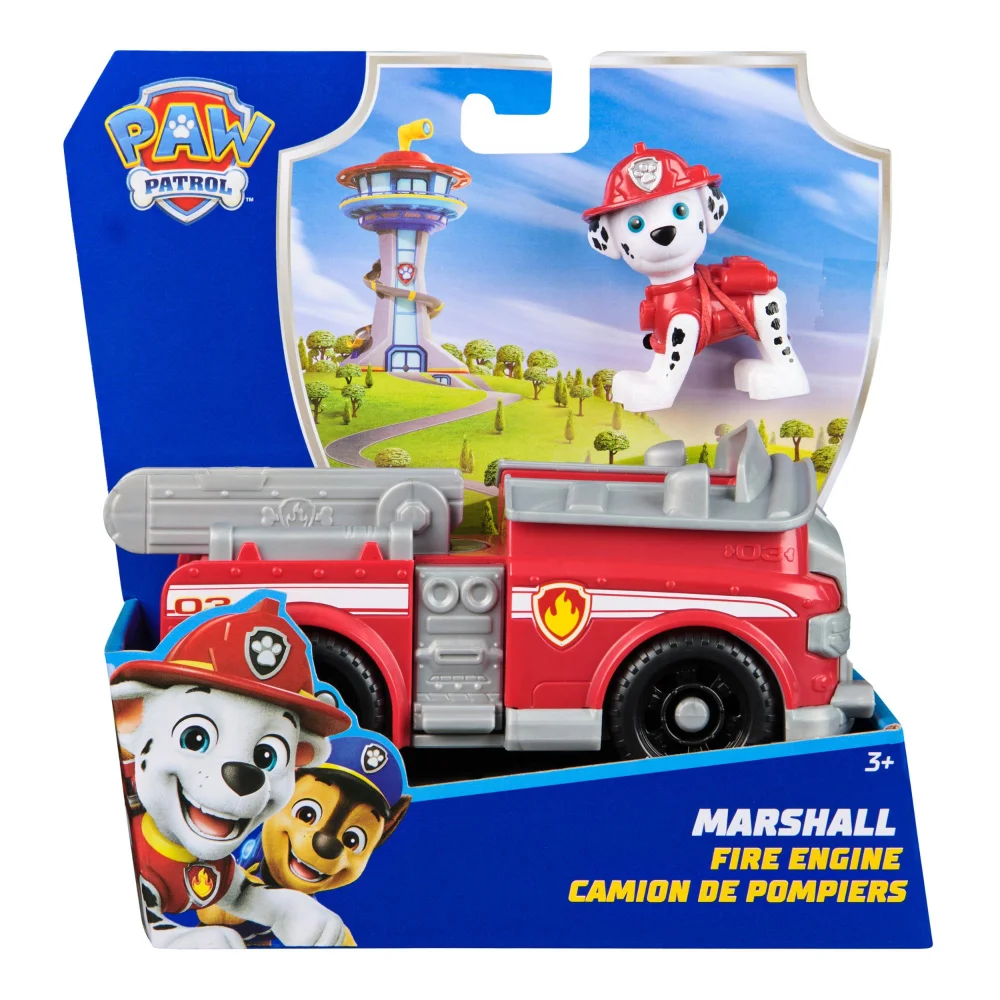 Paw Patrol Marshall's Fire Engine Vehicle and Figure Image 1