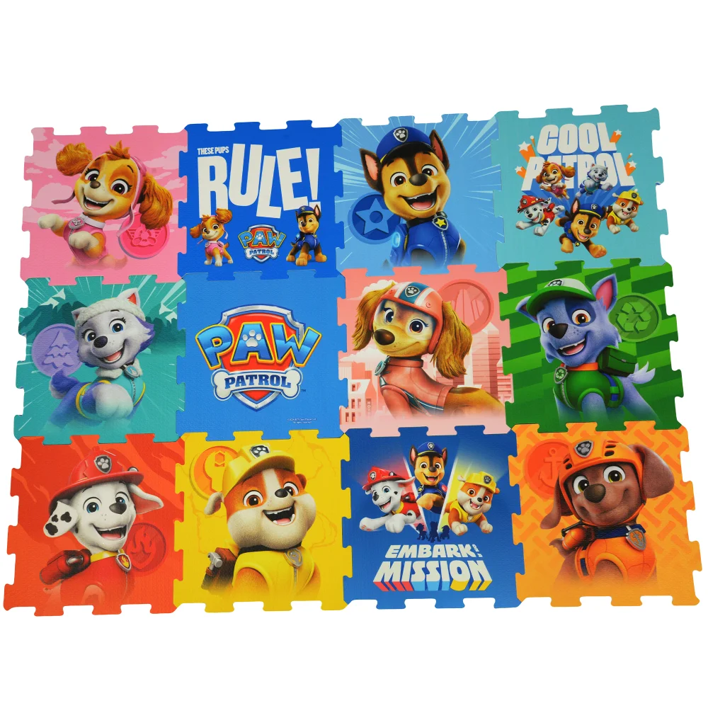 Paw Patrol Playmat 12 Pieces Image 1