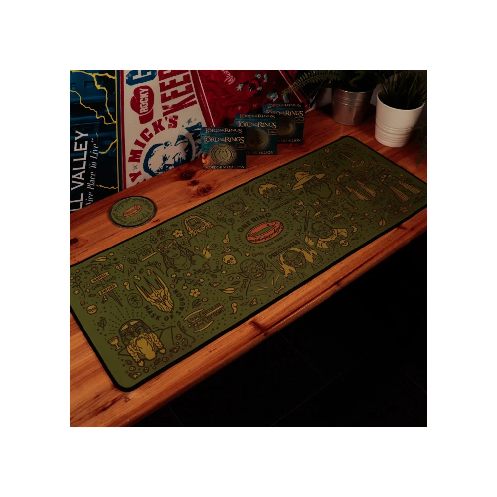 The Lord of the Rings Desk Pad and Coaster Set Image 1