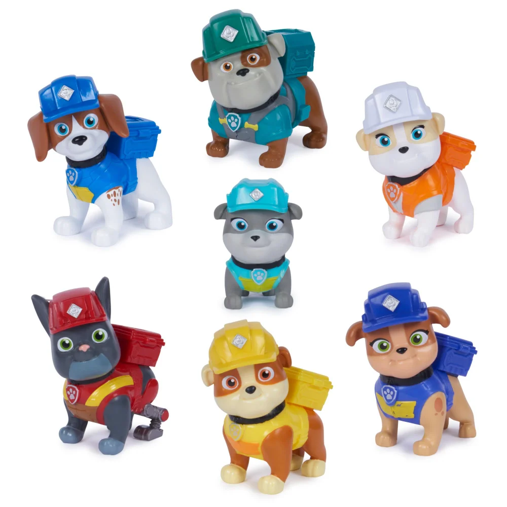 Paw Patrol Rubble & Crew Construction 7 Figure Pack Image 1