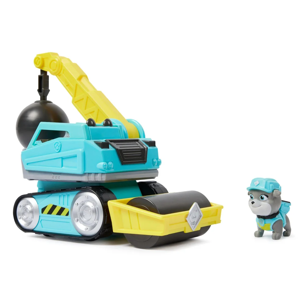Paw Patrol Rubble & Crew Motor's Wrecking Ball Vehicle Image 1