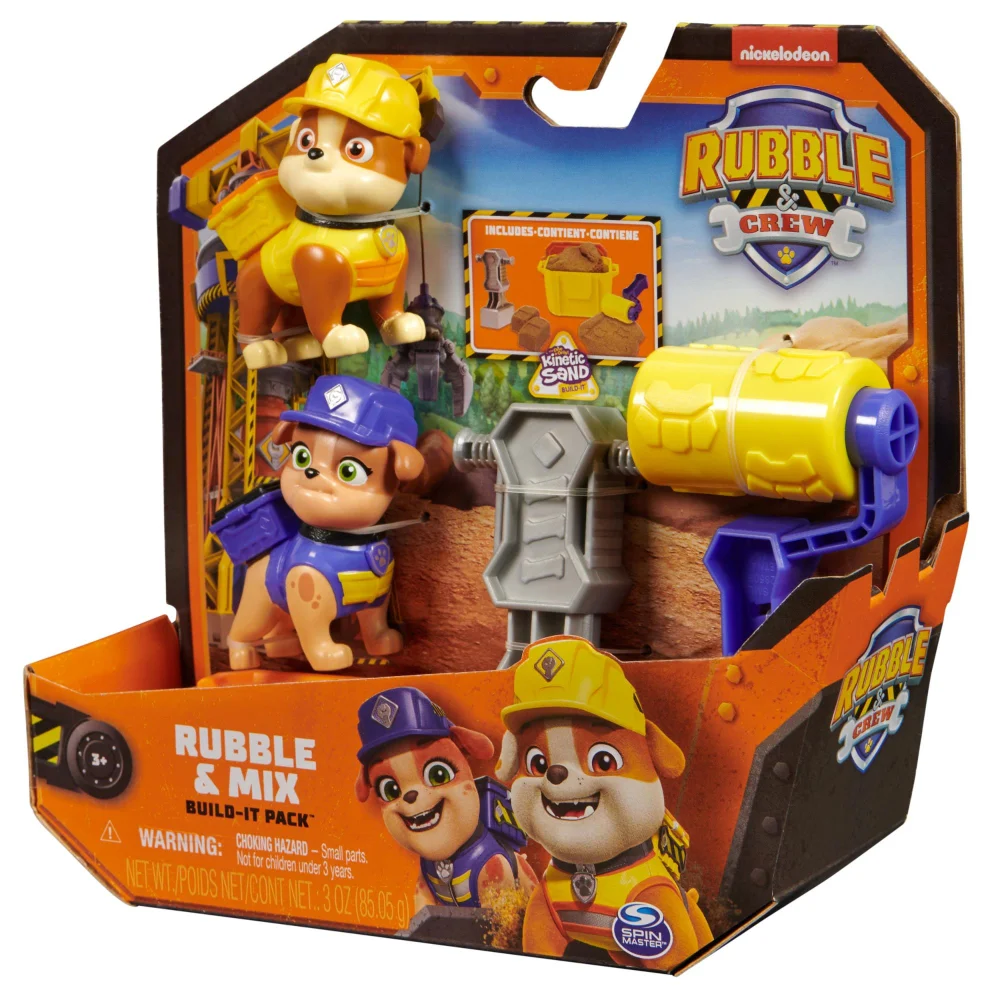 Paw Patrol Rubble & Crew Rubble & Mix Build It Pack Playset Image 1