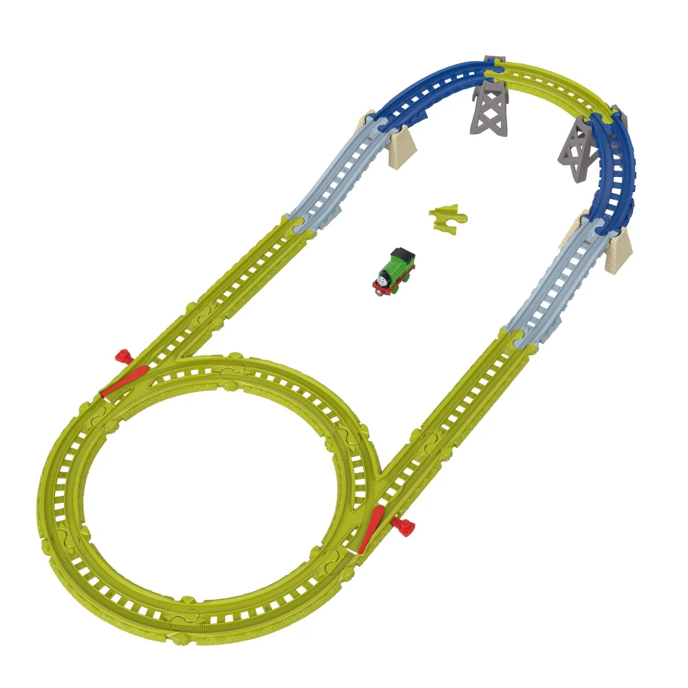 Thomas & Friends Railroad Builder Kit Train Track Image 1