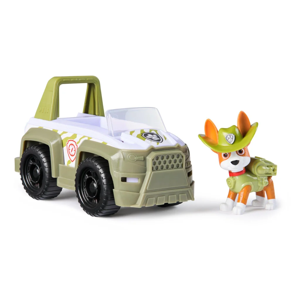 Paw Patrol Tracker's Jungle Cruiser Vehicle and Figure Image 1