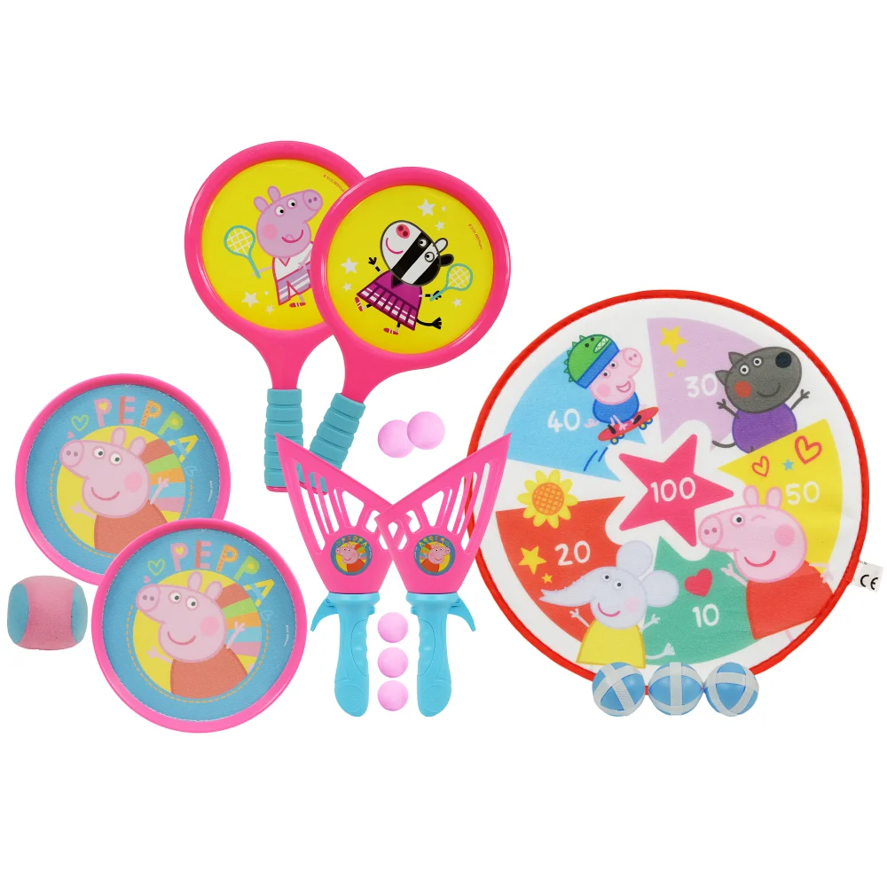 Peppa Pig 4 in 1 Garden Games Image 1