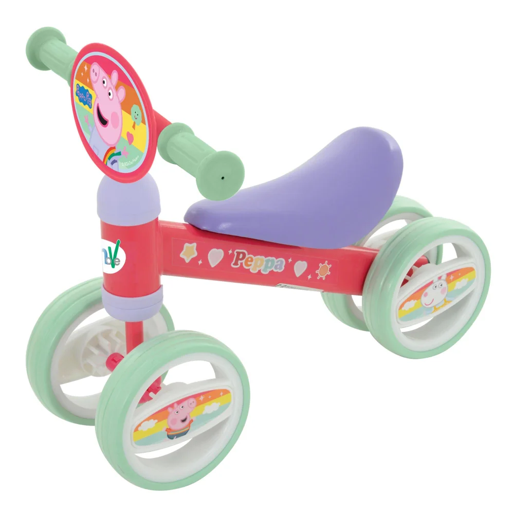 Peppa Pig Deluxe Bobble Ride On Image 1