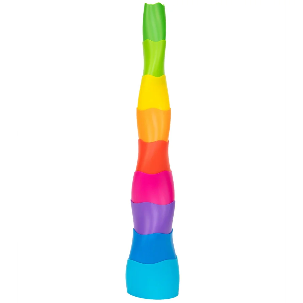 SpiroKu Stack and Nest Sensory Toy Image 1
