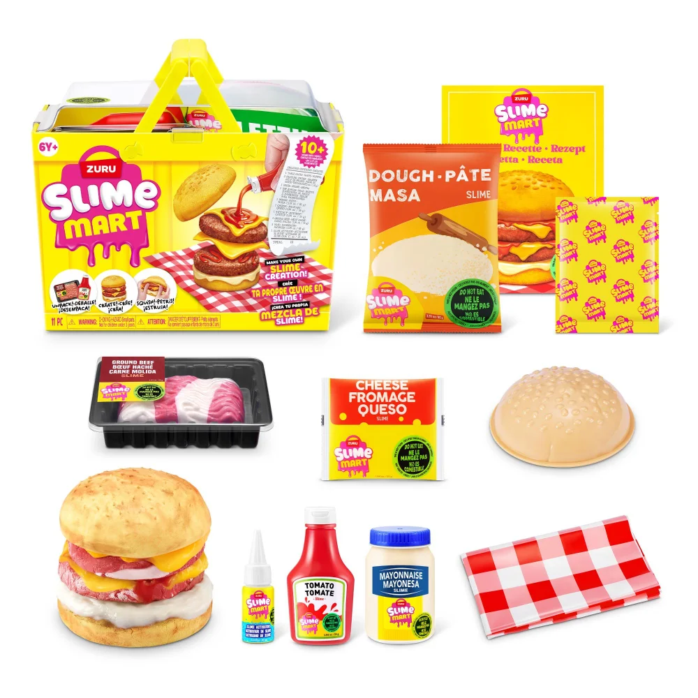 Slime Mart Burger Basket Craft Set by ZURU Image 1