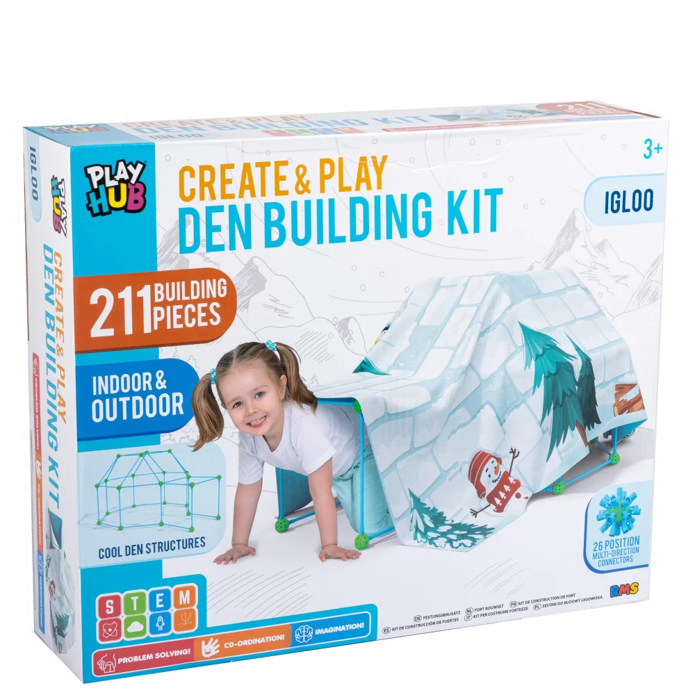 Play Hub Igloo Den Building Kit Image 1
