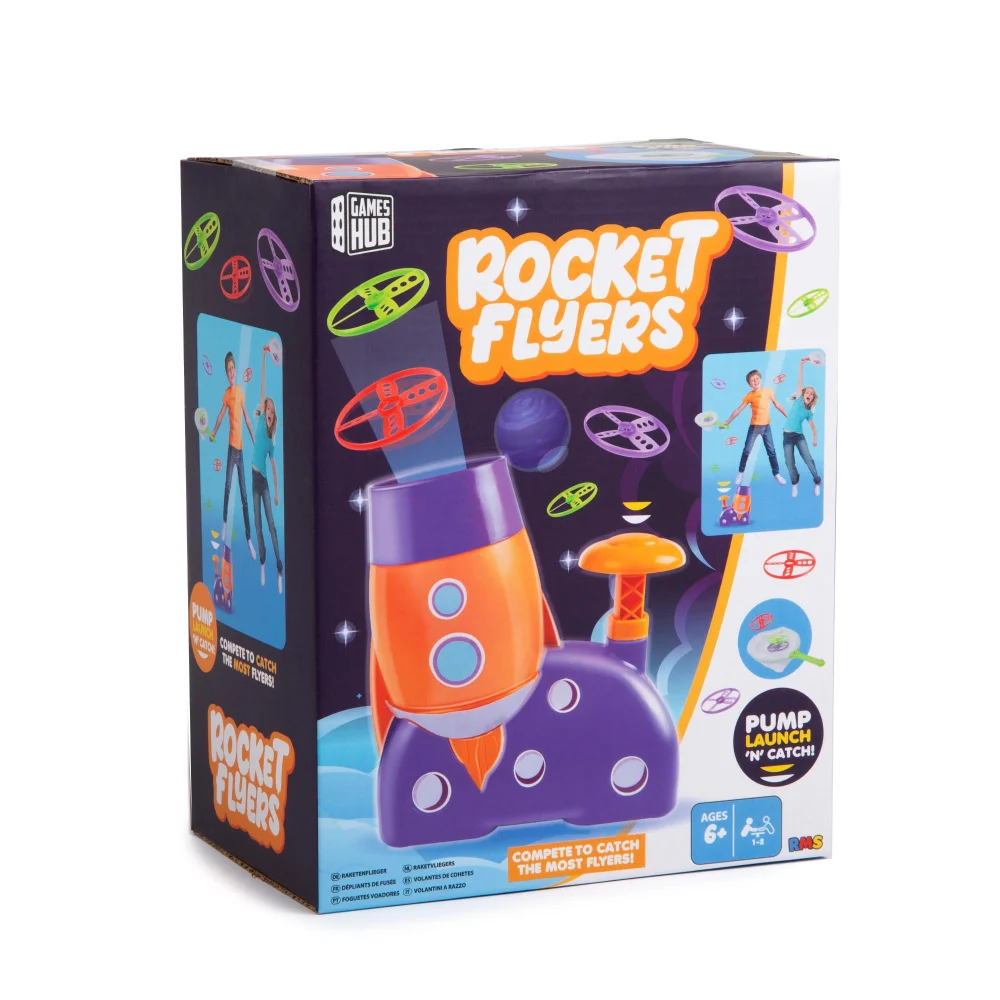 Rocket Flyers Disc Catching Game Image 1